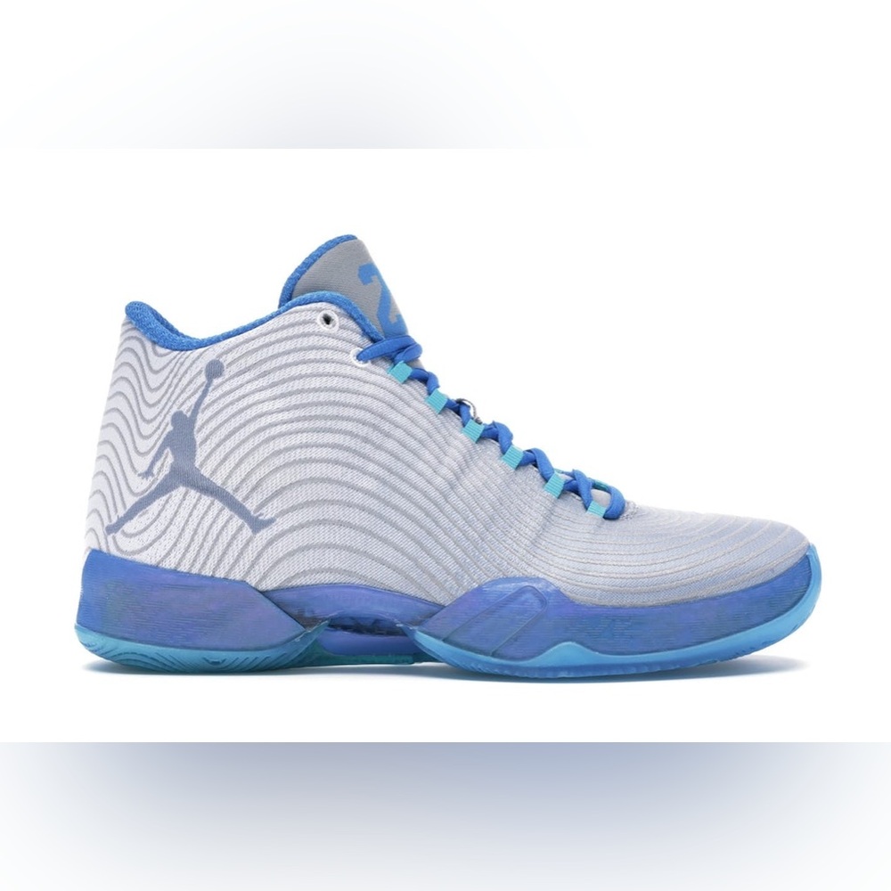 EUC Mens Jordan Air Jordan XX9 "Playoff Pack Home" Cool Blue/Gray Sneakers SZ 13